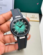 Omega Aquaterra Worldtimer Blue Dial