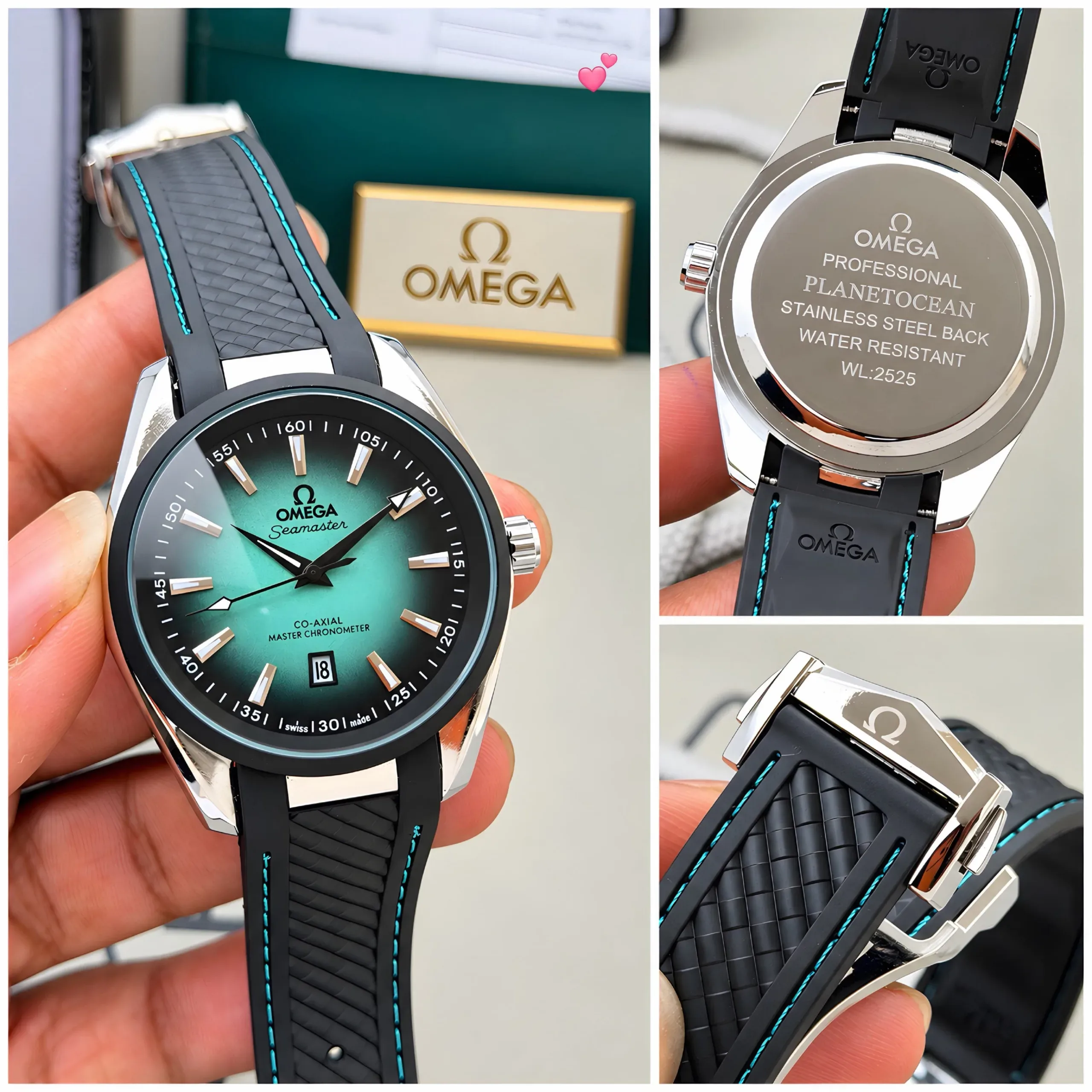 Omega Aquaterra Worldtimer Blue Dial - Image 4