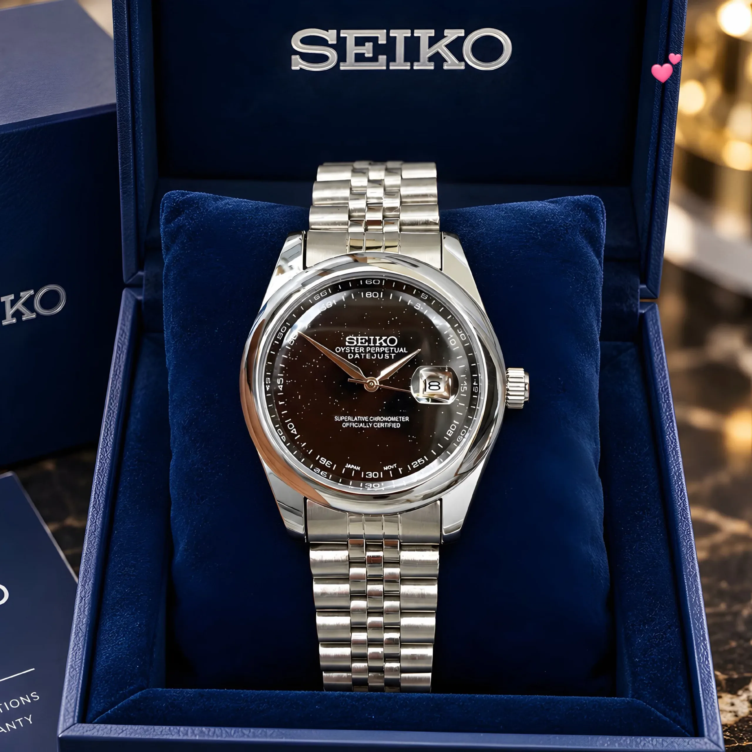 WhatsApp Image 2026-10-23 at 1.13.34 AM Seiko Black Dial Quartz - Image 1