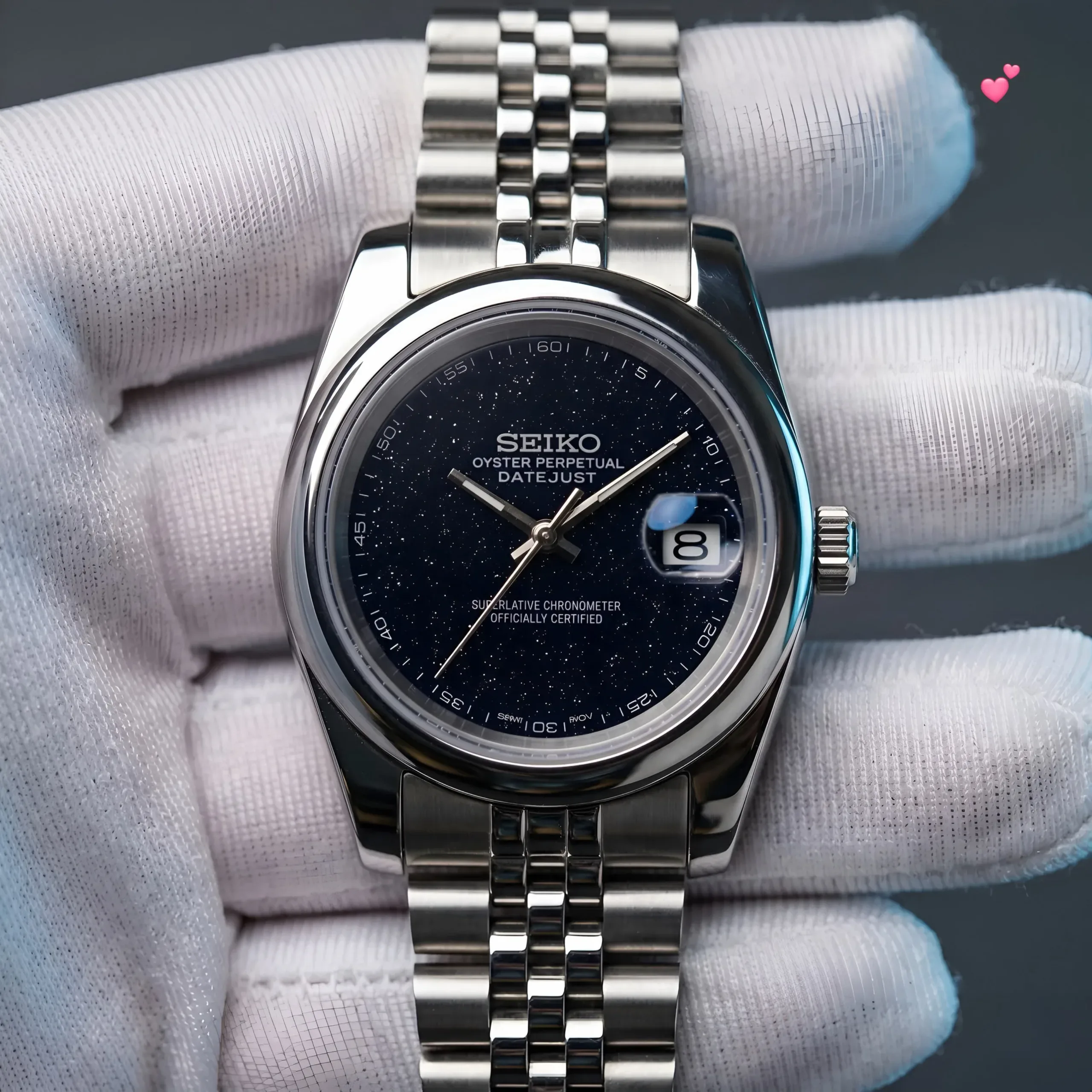 Seiko Black Dial Quartz - Image 3