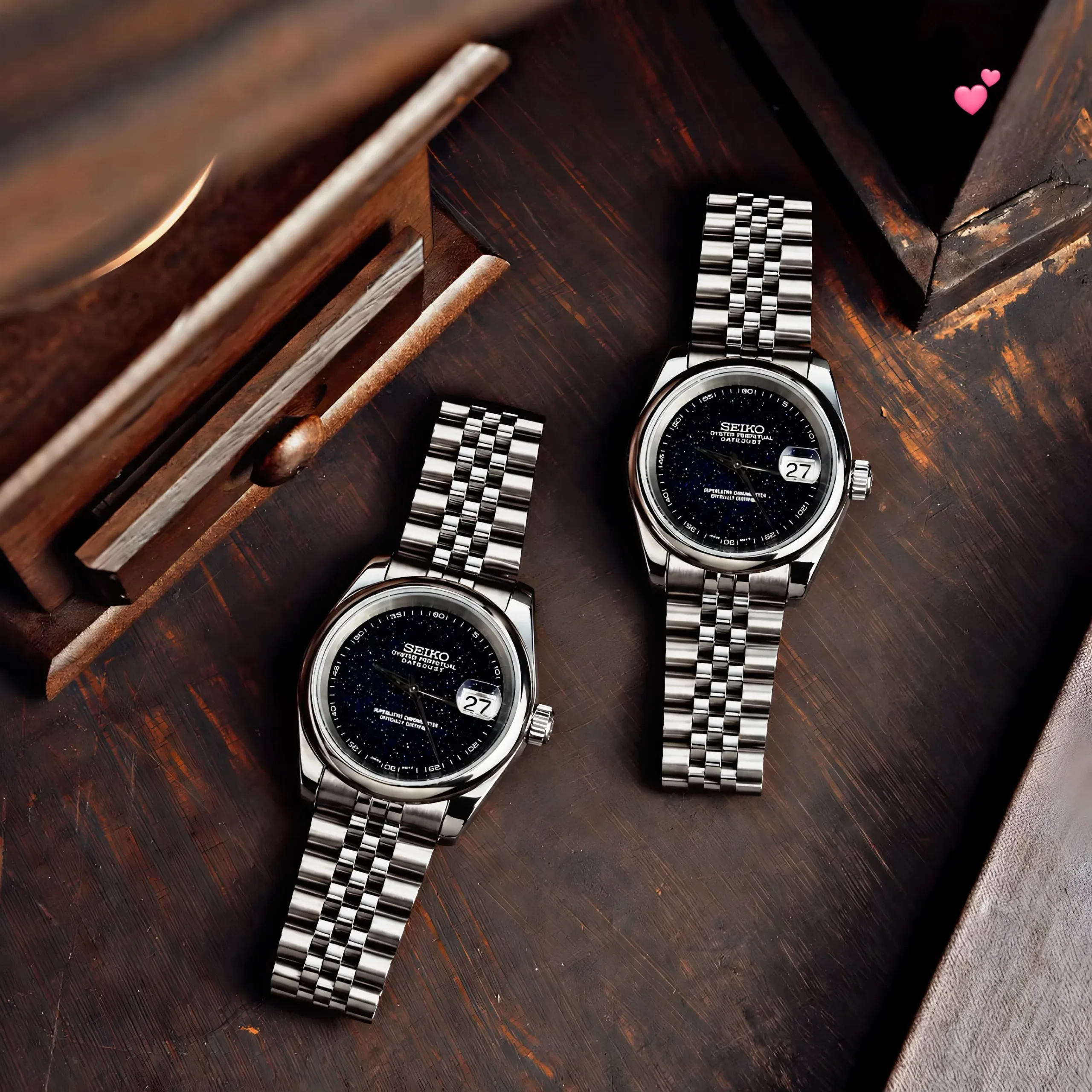 Seiko Black Dial Quartz - Image 6