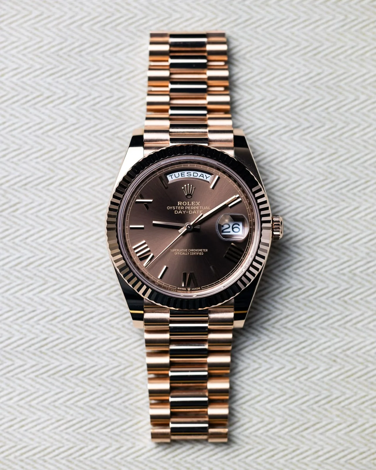 WhatsApp Image 2026-10-23 at 1.17.55 AM Rolex Chocolate Dial Automatic - Image 1