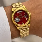 Rolex Golden Red Dial