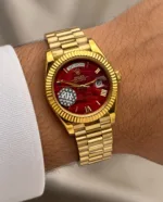 Rolex Golden Red Dial