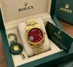 Rolex Golden Red Dial - Image 4