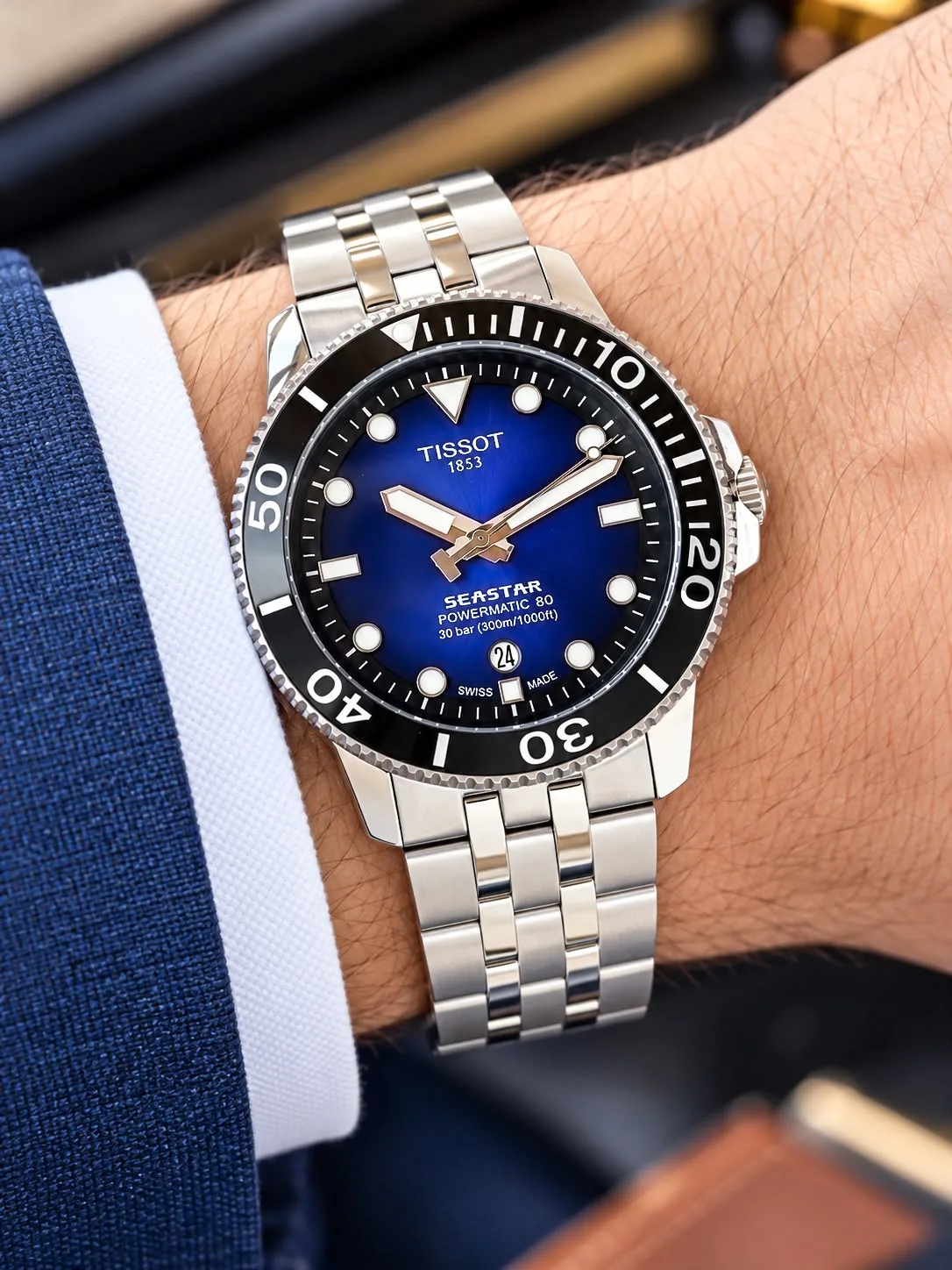 WhatsApp Image 2026-10-23 at 1.20.17 AM (2) Tissot Seastar Blue Dial - Image 1