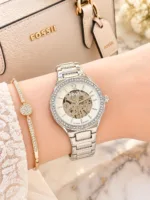 Fossil Automatic Skeleton Silver Dial - Image 2