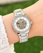 Fossil Automatic Skeleton Silver Dial