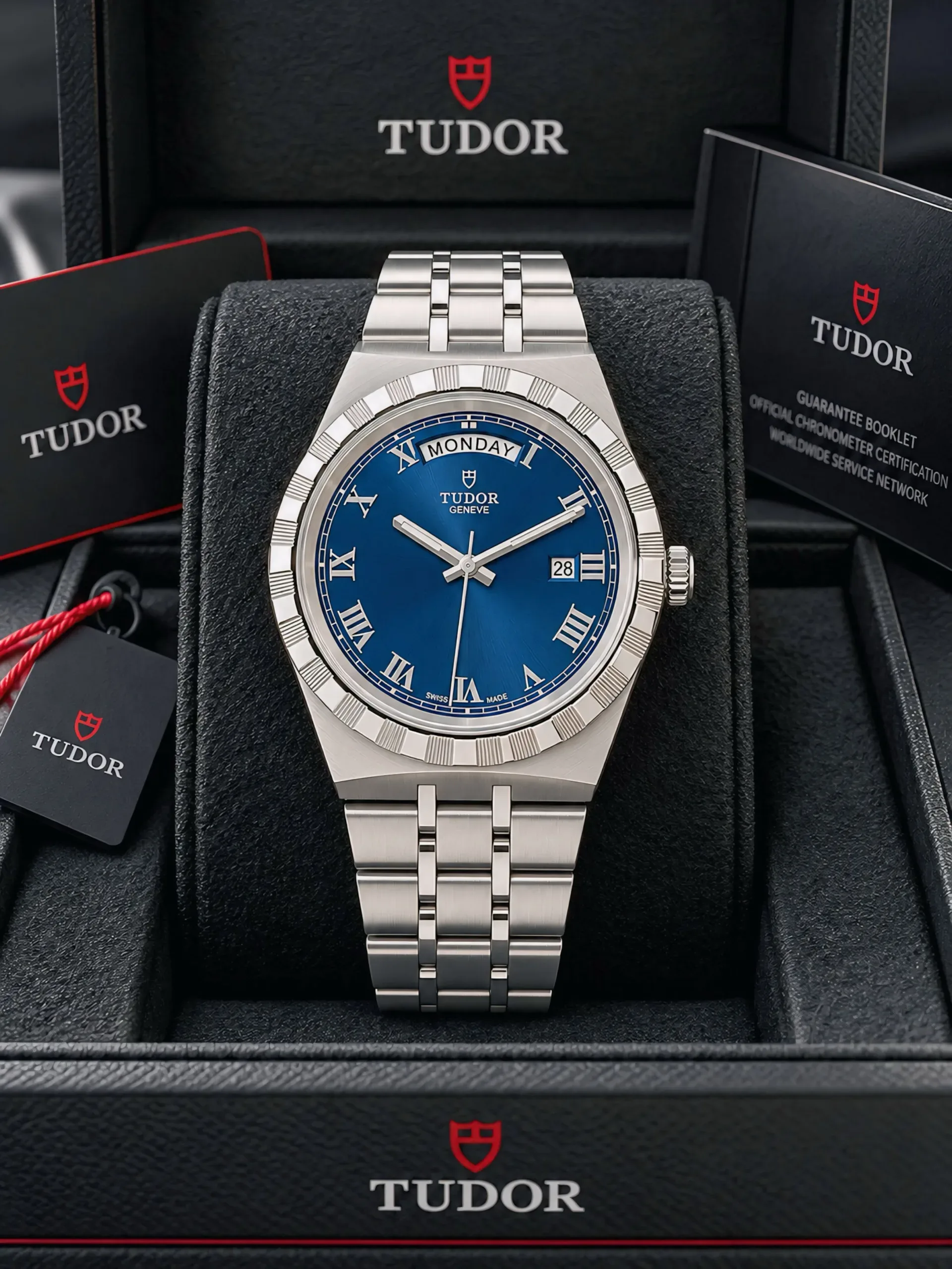 Tudor Day-Date Blue Dial Automatic - Image 3