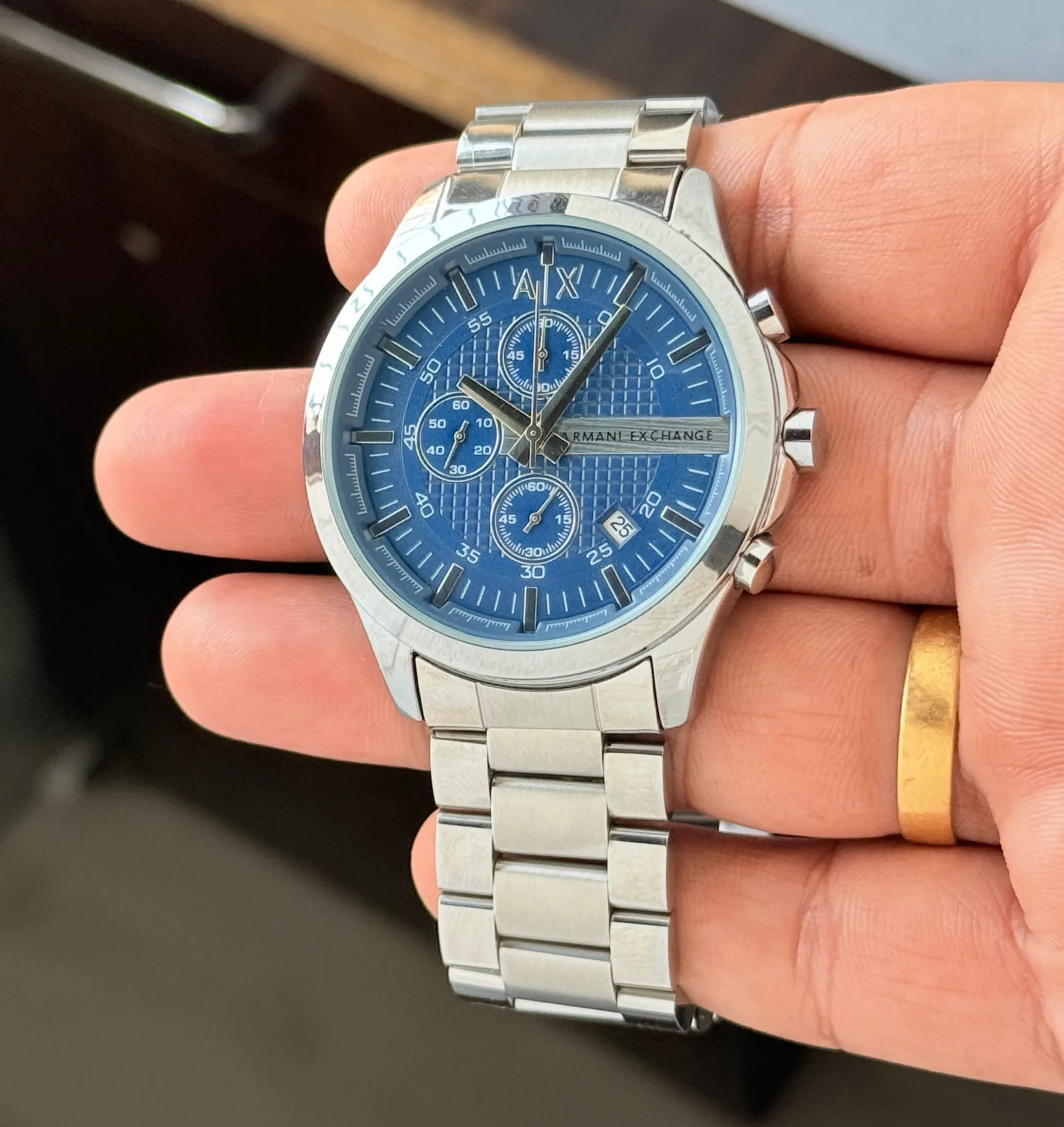WhatsApp Image 2026-10-23 at 12.41.39 AM (2) Armani Exchange Hampton Chrono - Image 1