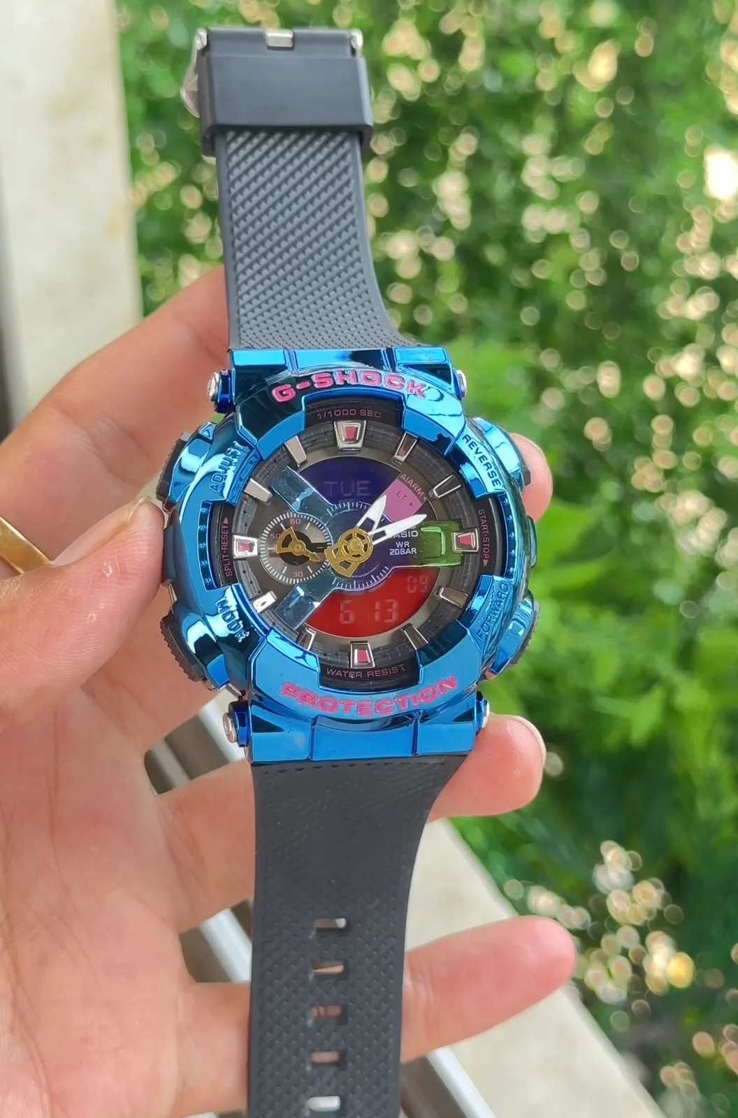WhatsApp Image 2026-10-23 at 12.43.16 AM (2) G Shock Casio 51mm Blue Digital - Image 1