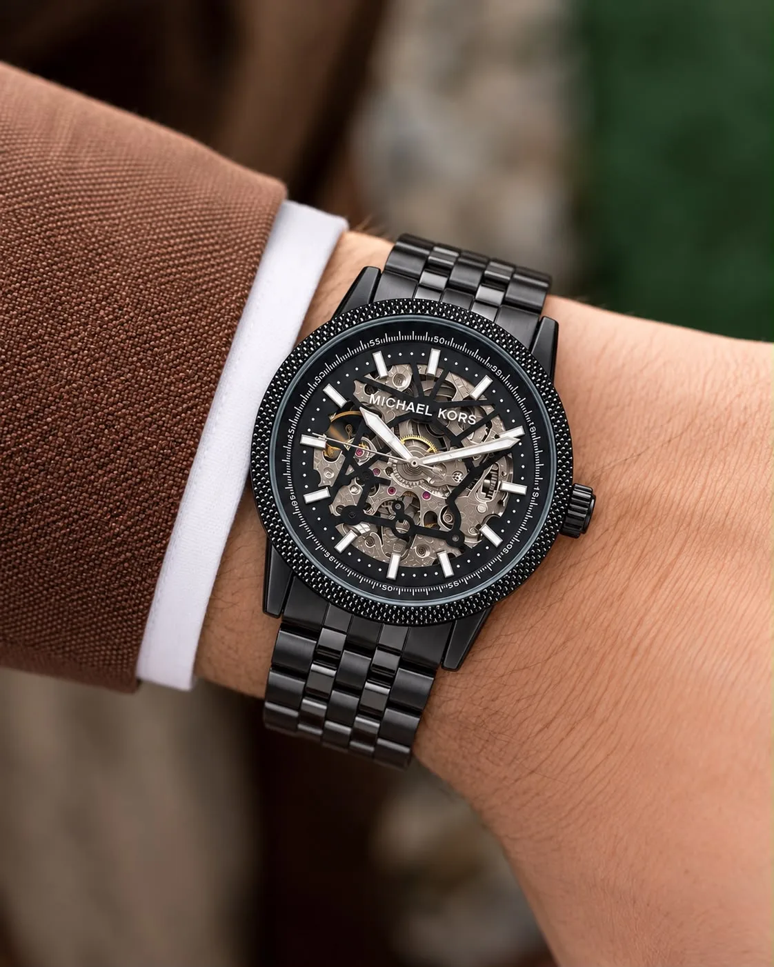 WhatsApp Image 2026-10-23 at 12.43.33 AM (2) Michael Kors Automatic Skeleton Dial - Image 1