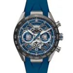 Tag Heuer Carerra Blue Chrono - Image 4