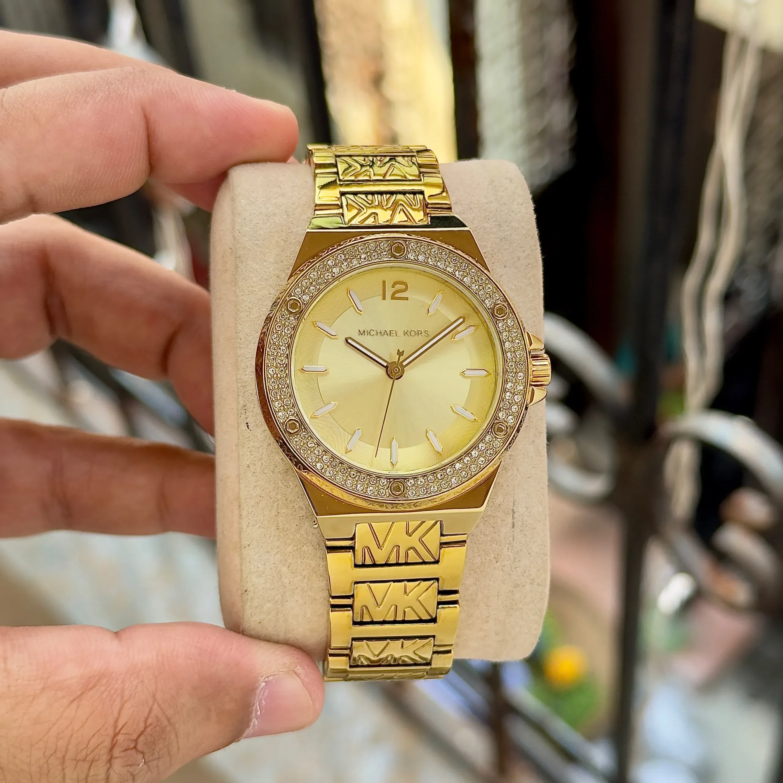 Michael Kors Champagne Gold Sunray Dial - Image 5
