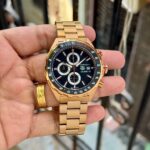 Tag Heuer Calibre Black Chronograph Dial - Image 2
