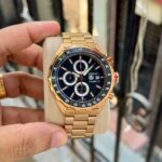 Tag Heuer Calibre Black Chronograph Dial