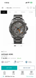 Michael Kors chronograph 44mm Grey - Image 2