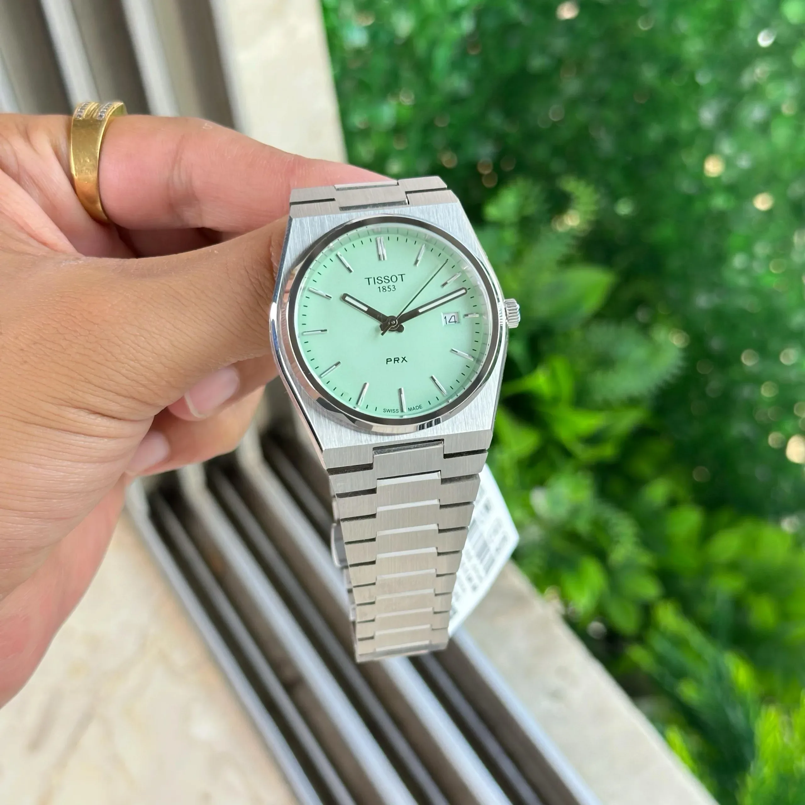 Tissot PRX 40 Green Dial - Image 2