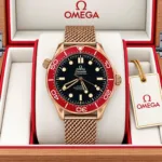 Omega Seamaster Professional Gold Black Dial